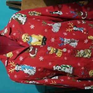 Nick & Nora Christmas Dog Pajama set